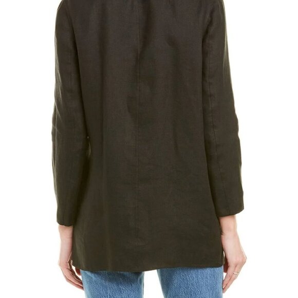 New Theory Clairene Double Face Linen Blend Jacket/Coat NWT Size Petite (00-0) - Picture 5 of 12